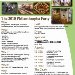 "The 2010 philanthropist Party"